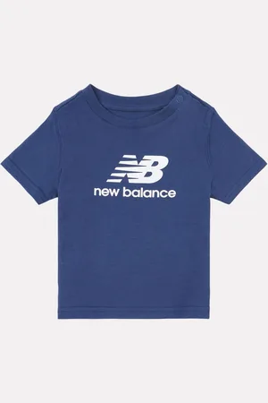 New Balance Kids Jersey Stacked Logo 100% Cotton T-Shirt7480cm