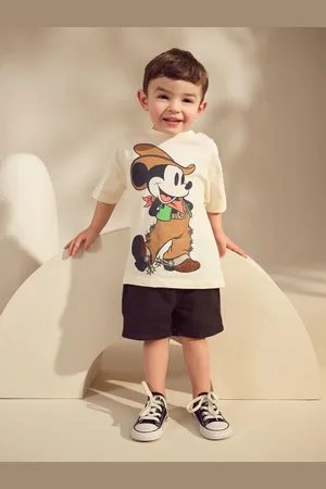 Next Mickey Mouse Short Sleeve T-Shirt (3mths-8yrs)7480cm