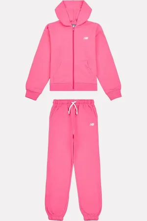 New Balance Kids Small Logo Zip and Joggers Set152158cm