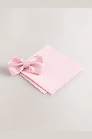 Next Silk Bow Tie With Pocket SquareTAILLE UNIQUE