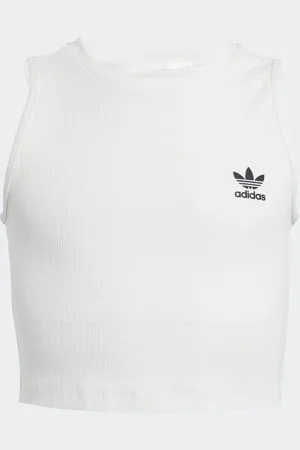 adidas Ribbed Crop Vest11 - 12 ans (146 - 152cm)