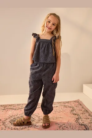 Next Broderie 100Ensemble haut et pantalons brodés % (3-16ans)140146cm