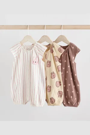 Next Barboteuse en jersey pour bébé 3 Pack7480cm