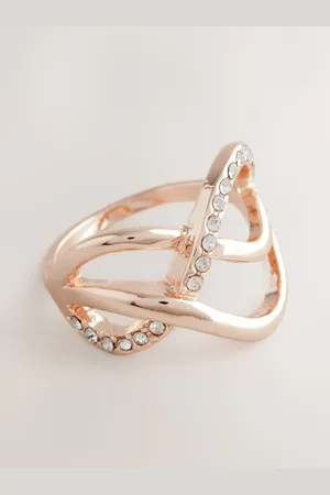 Next Pave Twist RingMédium