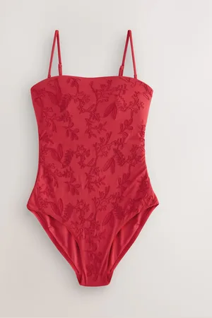 Next Maillot de bain bandeau brodé pour le contrôle du ventre50