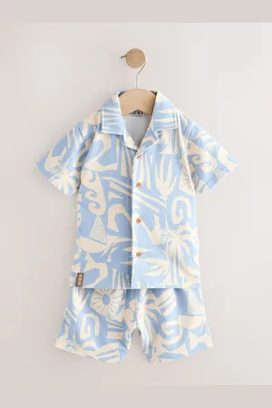 Next Manches courtes Chemises & Ensemble short (3mths-7yrs)2 - 3 ans (92 - 98cm)