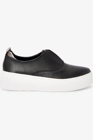 Next Signature Forever Comfort Leather Suede Chunky Compensées Platform Trainers