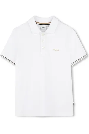 HUGO BOSS Logo Short Sleeve Pique Polo Shirt4 ans (104cm)