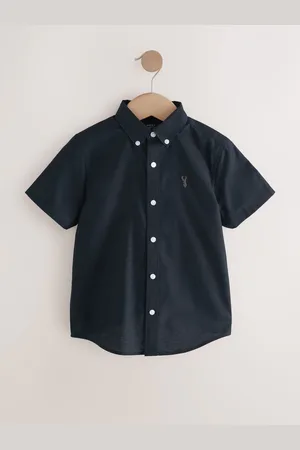 Next Manches courtes Coton riche Oxford Chemise (3-16ans)122128cm