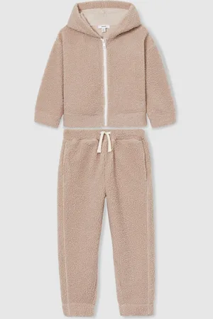 Reiss Zuri Borg Zipped Hoodie and Joggers Set6 - 7 ans (116 - 122cm)