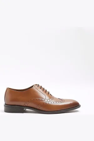 River Island Chaussures Derby en cuir à lacets