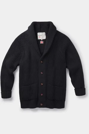 Aubin Cardigan Earl en laine à col châleMédium