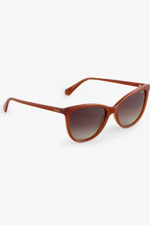 Polaroid Cat Eye Brown Sunglassesun