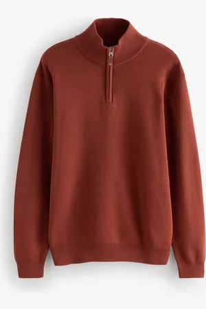 Next Coupe classique 100% Coton Premium Quarter Zip PullXXL