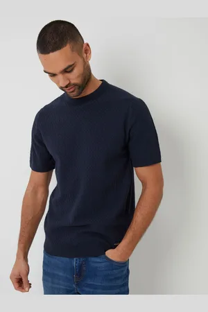 Threadbare T-shirt texturé en maille sur le devantMédium