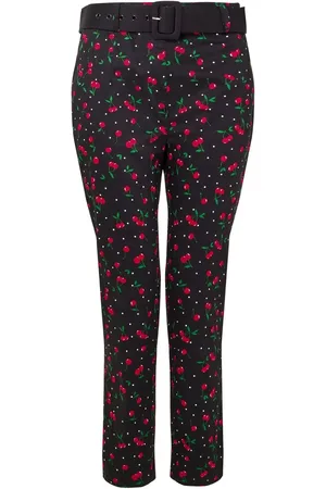 Joe Browns Cherry Print Capri Trousers44