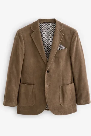 Next Velours côtelé texturé Blazer46 L
