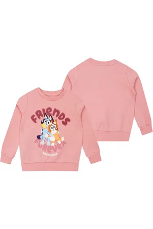 Character Girls Bluey & Bingo Friends Forever 100% Cotton Sweatshirt6 - 7 ans (116 - 122cm)