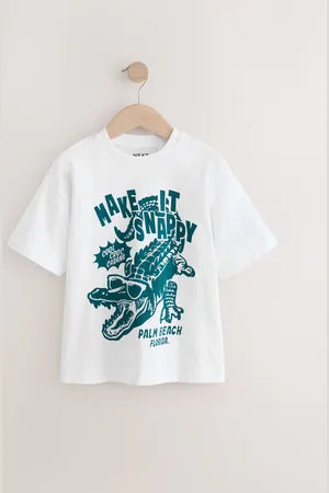 Next Relaxed Fit Short Sleeve Graphic TShirt (3-16yrs)12 ans (152cm)