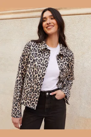 Threadbare Cropped Button Up Suedette Shacket40