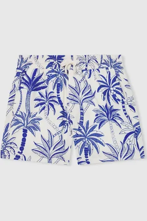 Reiss Short de bain Ganetti à imprimé palmier152158cm