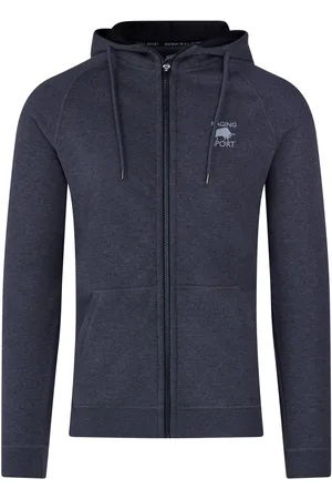 Raging Bull Grey Zip Up Sweat-shirt à capuche4XL