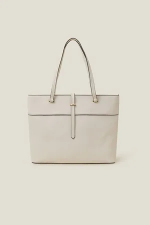Accessorize Faux Leather Large Tote Bagun