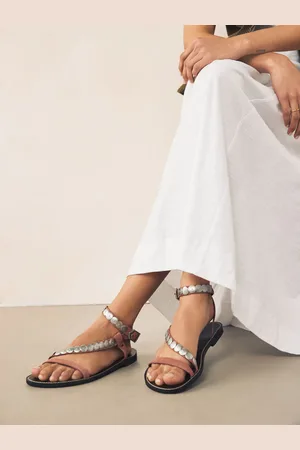 Next Shield Studded Wrap Sandals