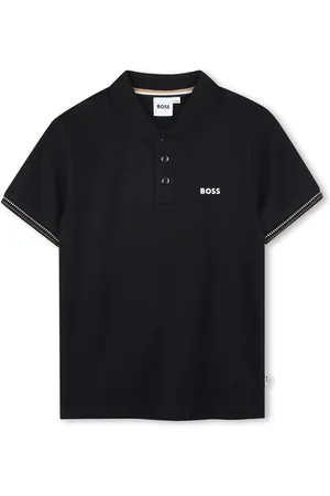 HUGO BOSS Logo Short Sleeve Pique Polo Shirt152158cm
