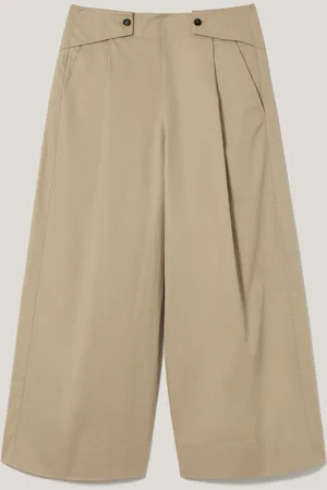 Jigsaw Wide Leg 100% Cotton Trousers42