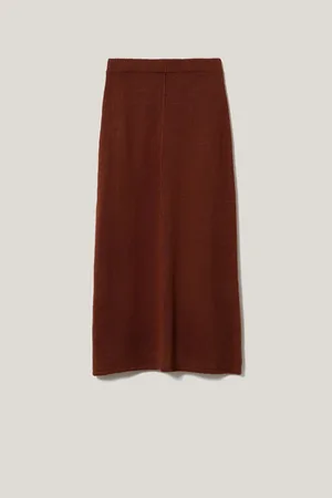 Jigsaw Linen Knitted SkirtPetit