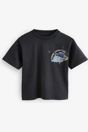 Next Manches courtes Dos Imprimé 100% Cotton T-shirt (3mths-7yrs)4 - 5 ans (104 - 110cm)