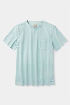 Aubin Green Hareby Garment Dyed Pocket T-Shirtpetit