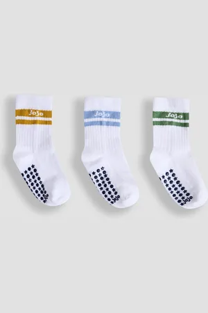JoJo Maman Bébé Paquet de 3chaussettes côtelées7480cm