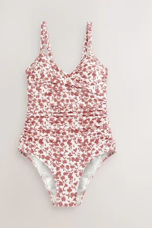 Next Maillot de bain moulant avec contrôle du ventre44 Tall