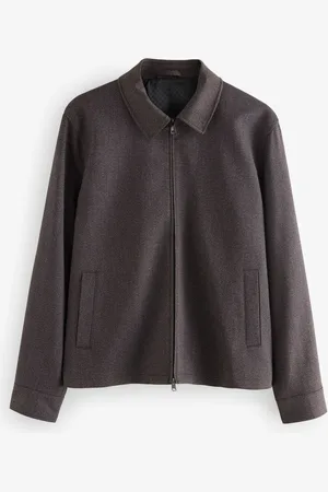 Next Veste zippée en sergé Smart Twill - ChemiseXXL