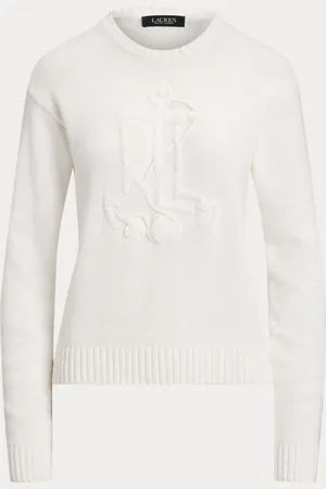 Ralph Lauren Riednee Tonal Anchor-Logo Knit JumperM