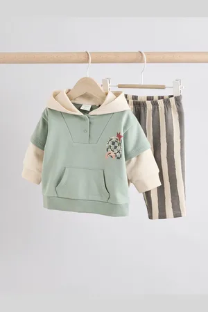 Next Baby Hooded Sweatshirt and Joggers SetUp to 1 Month (56cm)