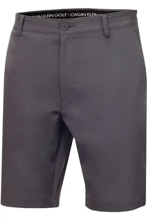 Calvin Klein Regular Fit Grey Bullet Stretch Shorts30