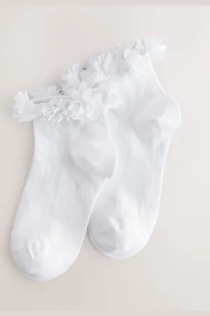 Next Cotton Rich Bridesmaid Ankle Socks 2 Pack
