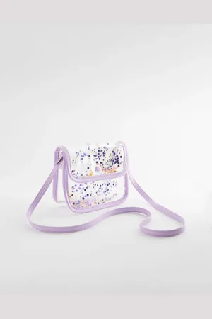 Next Shaker Sequin Sac à bandoulière transparentUn an