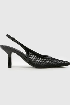 Schuh Selene Slingback Point Black Courtseu355