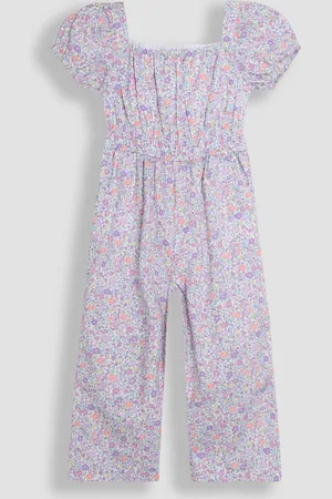 JoJo Maman Bébé Puff Sleeve Jumpsuit116122cm
