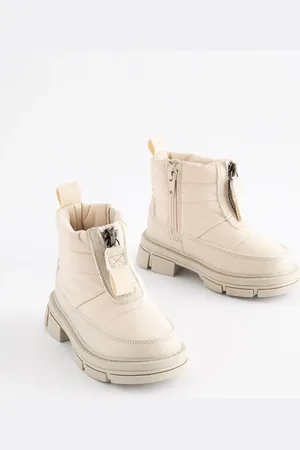 Next Chunky Quilted Zip Front Bottes