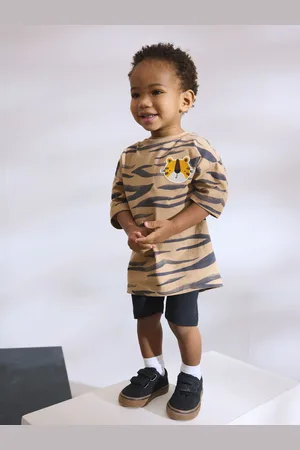 Next Manches courtes T-shirt & Cycliste Set (3mths-7yrs)116122cm