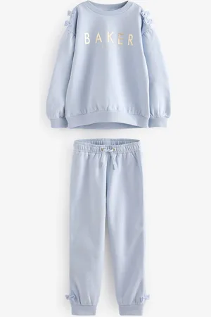 Ted Baker 100% Cotton Bow Sweater & Joggers Set4 - 5 ans (104 - 110cm)
