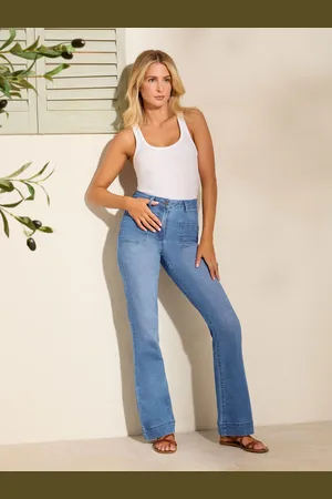 Friends Like These Jean évasé à poche haute44