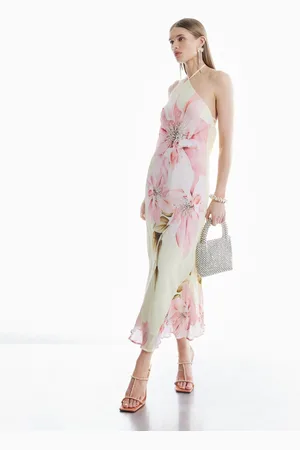 River Island Col licou Embelli Robe longue40