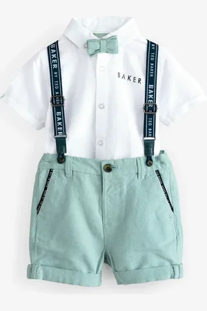 Ted Baker Ensemble chemise, short et bretelles 7480cm