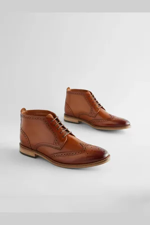 Next Bottines richelieu en cuir